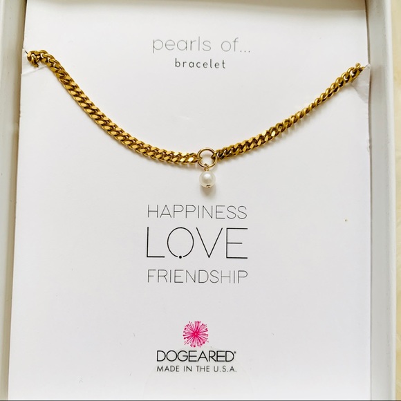 NWOT Dogeared Pearls of Happiness Bracelet - Picture 2 of 4